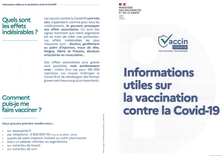 Informations sur la vaccination