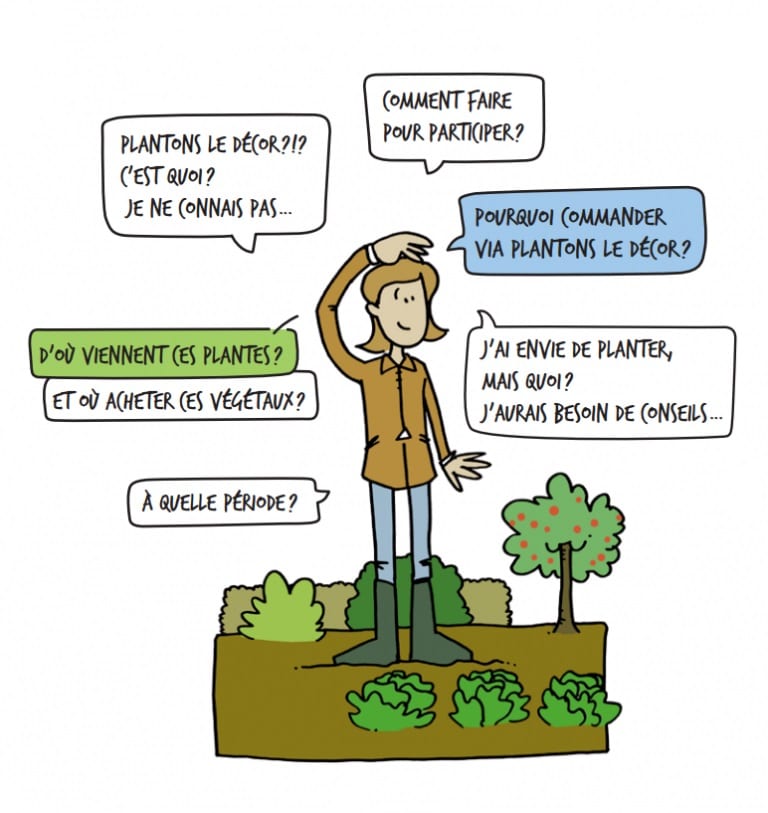 plantons le décor